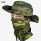 🧢 50% RABATT! 🎣 2-i-1 Kamouflagehatt med Halsduk – UPF 50+, Avtagbar Mask & Perfekt för Fiske & Utomhusbruk 🛡️