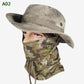 🧢 50% RABATT! 🎣 2-i-1 Kamouflagehatt med Halsduk – UPF 50+, Avtagbar Mask & Perfekt för Fiske & Utomhusbruk 🛡️