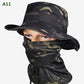 🧢 50% RABATT! 🎣 2-i-1 Kamouflagehatt med Halsduk – UPF 50+, Avtagbar Mask & Perfekt för Fiske & Utomhusbruk 🛡️