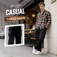 🔥50% RABATT NU!🔥 Casual-cargobyxor för män med flera fickor