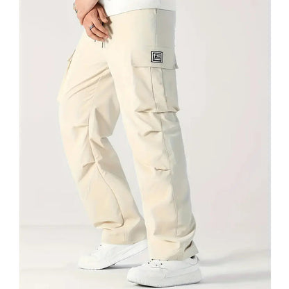 🔥50% RABATT NU!🔥 Casual-cargobyxor för män med flera fickor