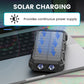 ☀️50 % RABATT!🔋Multifunktionell solcellsladdare | Med ficklampa | Kompass | Flera anslutningar