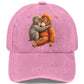 🐵🧢Vintage söt baseballkeps med djurmotiv