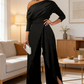 🔥50 % rabatt🔥 2026 års storsäljare!! Elegant jumpsuit med én skulder for kvinner