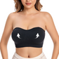 👙 50% RABATT ✨ | Trådlös Bandeau-BH – Avtagbara Axelband & Bygellös