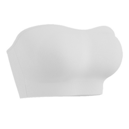 👙 50% RABATT ✨ | Trådlös Bandeau-BH – Avtagbara Axelband & Bygellös