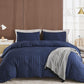 🛏️ 50% RABATT 🌊 | 4-delat Påslakanset – 3D Bäckebölja & Förvättad Bomull