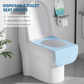 🚽 Ju mer du köper, desto mer får du gratis！✨ Vattentäta Toalettsitsskydd – Hygieniska, Individuellt Förpackade & Halkfria Perfekta För Resor & Vardagsbruk 🧳