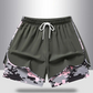 🏃‍♀️ 60% RABATT 🔥 | 2-i-1 Sportshorts – Andningsbart & Kamouflagefoder