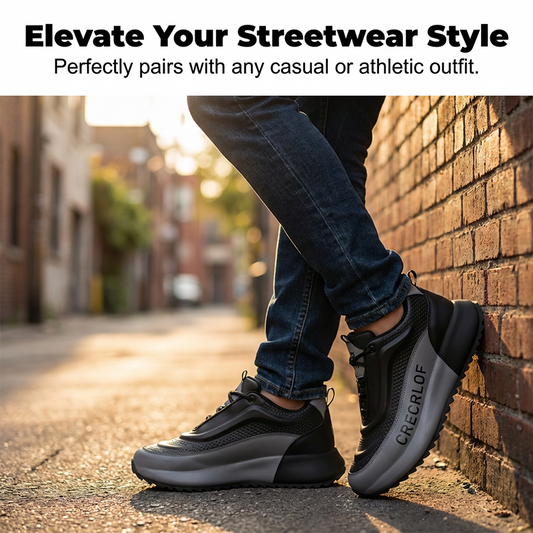 👟 50% RABATT NU! 🔥 Herr Chunky Sula Fashion Sneakers – Dämpad Sula, Halksäkert Grepp & Trendig Layered Design ✨