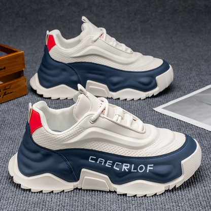 👟 50% RABATT NU! 🔥 Herr Chunky Sula Fashion Sneakers – Dämpad Sula, Halksäkert Grepp & Trendig Layered Design ✨