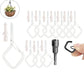 🛠️ 50% RABATT NU! 🔒 20st Fyrkantiga Snäppkrokar – Säkerhetslås, Mångsidig & Hållbar för Bonsai, Ljus & Dekoration ✨