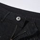 ✨50% RABATT! Smalpassade svarta jeans med strassdekorationer