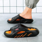 👟 60% RABATT! ☁️ Halkfria Molnslides med Tjock Sula för Herrar – Extra Bekväm, Stötdämpande & Perfekt För Inomhus & Utomhusbruk 🏠