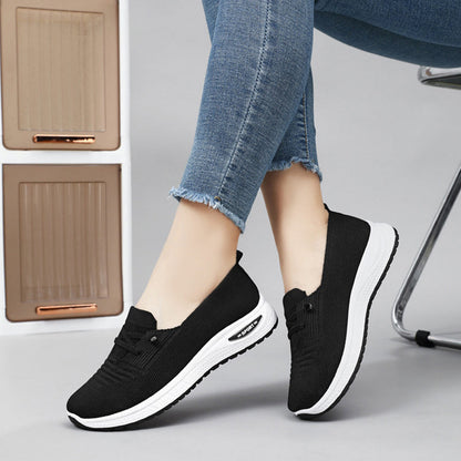 🔥 50% RABATT🔥Dam lätta andningsbara slip-on fritidsskor