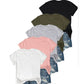 👕 50% RABATT! 🔥 5-pack Mångsidiga Enfärgade T-shirts – Mjuk Bomull, Andningsbara & Perfekt För Vardagsbruk 👚