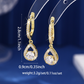 🔥50 % RABATT! 🔥Eleganta Droppformade Dangle Hoop Örhängen