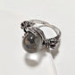 💍 50% RABATT! 🔮 Gotisk Kristallkula Handring – Mystisk Design, Justerbar & Perfekt För En Unik Stil 🌙