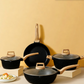 🔥50 % RABATT! 🔥Köksredskapsset i granit med non-stick-beläggning