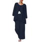 👚 50% RABATT! 💃 Ledig Löstsittande Tuniktopp & Byxset med Vida Ben – Bekväm Passform, Lätt Tyg & Perfekt För Varma Dagar 🌸