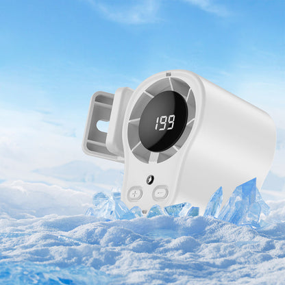 🔥50% RABATT NU!🔥 ✨Handsfree-fläkt🌬️ med LED-skärm📱