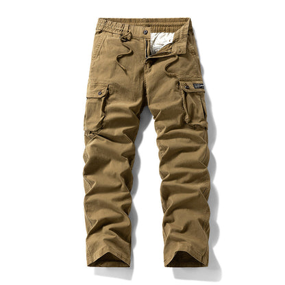 👖50% RABATT NU! 🛠️ Taktiska cargo-byxor i bomull – många fickor, förstärkta sömmar & justerbar midja 👖