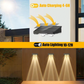 🔥🎁Nyhet 50 % RABATT🔥Solar Outdoor Wall Light – 3 Color & Rainbow