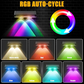 🔥🎁Nyhet 50 % RABATT🔥Solar Outdoor Wall Light – 3 Color & Rainbow