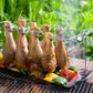 🍗 BEGRÄNSAD TID: 50 % RABATT! ✨ Rostställ för kycklingklubbor – rostfritt stål, hopfällbart, 14 platser 🍖