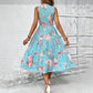 🥳2026 HOT SALE🥳💞Ärmlös vardagsklänning för damer med blommönster