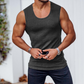 👕 50% RABATT! 💪 Slim-fit Ribbstickad Ärmlös Topp för Herr – Figursydd Passform, Andningsbart Tyg & Perfekt För Träning & Vardag 🔥