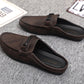 🔥 50% RABATT! 🔥 Casual rygglösa loafers för herrar👞