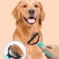 🔥 50% RABATT! 🔥Dubbelsidig avfallningsborste för husdjur – 2 sidor, ergonomiskt handtag & skonsam mot huden 🐕🐈