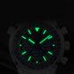 ⌚ 60% RABATT NU! ✨ Herr Klassisk Multifunktionell Businessklocka – Rostfritt Stål, Kronograf & 30M Vattenresistent 📅