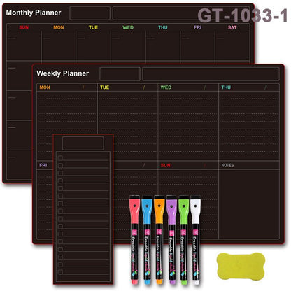 🗓️🧲50% RABATT! 🔥Magnetiskt raderbart kalenderset