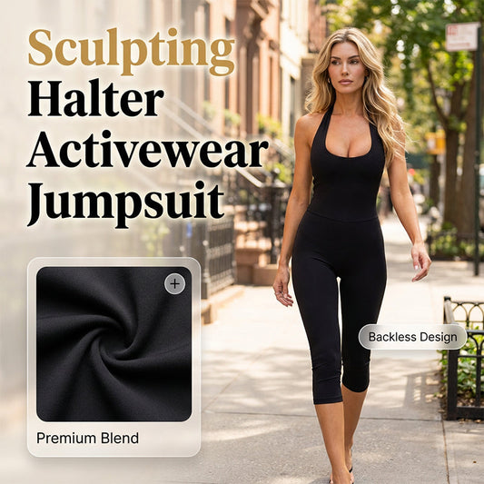 🔥50% RABATT NU!🔥 Figurnära jumpsuit för träning och yoga