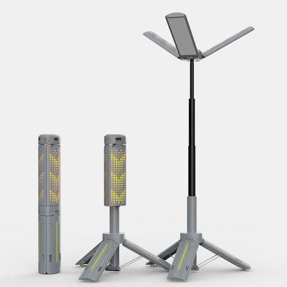 ⛺50% RABATT!🔦Uppladdningsbar campinglampa med justerbart stativ