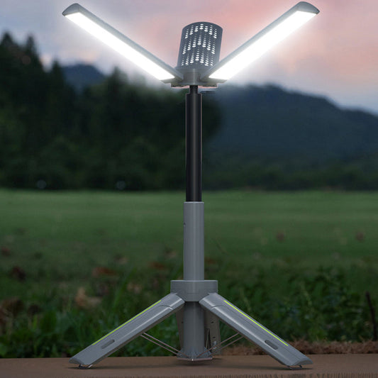 ⛺50% RABATT!🔦Uppladdningsbar campinglampa med justerbart stativ