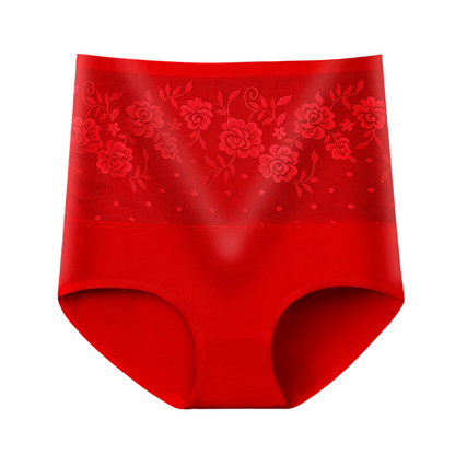 🩲 50% RABATT! 💖 Damtrosa med Hög Midja – Mjuk & Bekväm, Full Täckning, Perfekt Som En Vardagsessential För En Slät Silhuett 🌸