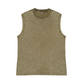 👕 50% RABATT! 🔥 Herr Vintage-tvättad Ärmlös Linne – Andningsbar, Lätt & Perfekt För En Ledig Sommarlook Eller Gymträning 💪