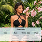 👙 50% RABATT! ☀️ Halterneck-baddräkt med korsade band och hög midja – magkontrollerande & figurflattering – Perfekt för strand, pool eller nästa semester 🌊
