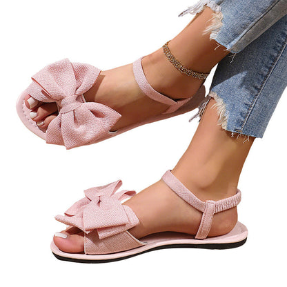 🔥50% RABATT! 🔥Mjuka Strandsandaler – Bekväma Platta Sandaler för Damer