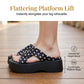 👡50% RABATT! ☀️Sommarsandaler för damer med tjock sula och snörning