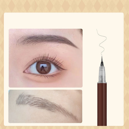💄Köp 1, få 1 gratis nu ✨ Vattenfast flytande eyelinerpenna med hög precision – kladdfri, tunn spets och lång hållbarhet för en felfri look 👁️