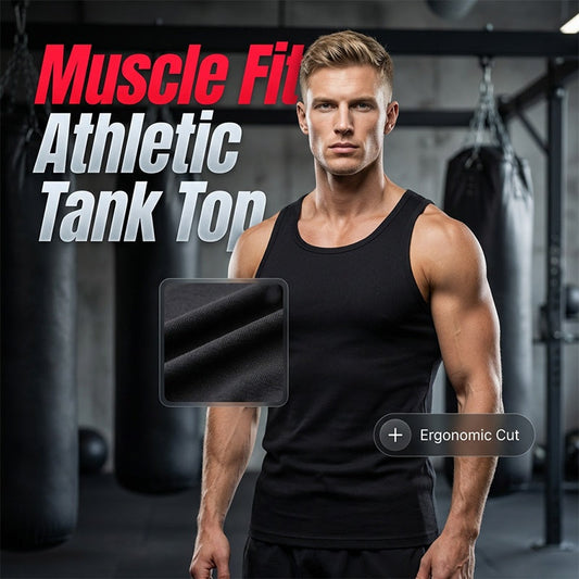 🔥50% RABATT!🔥 Tanktop för män med atletisk passform