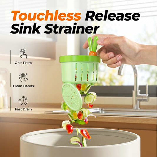 Portable Sanitary Kitchen Sink Strainer Basket