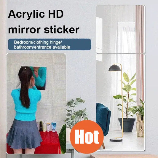 Akryl mjuk spegel klistermärke