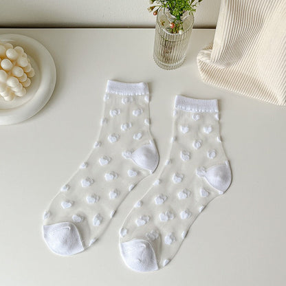 Breathable Ultra-Thin Mesh Socks