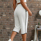 📢📢50 % RABATT !! ⏰Dambyxor med dragsko och fickor – andningsbara, avslappnad passform och sidofickor 👖🌸