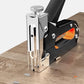 ✨50% RABATT NU! ✨🛠️ 3-i-1 Häftpistol ✅ Justerbar Kraft & 600 Spikar Inkluderade | Snabba DIY Träarbeten